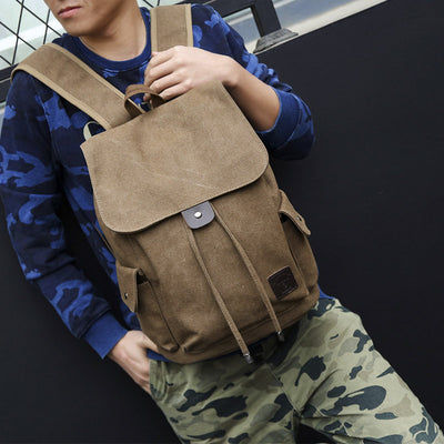 Mochila de Viaje Canvas Leisure - Estilo y Funcionalidad - Image 15