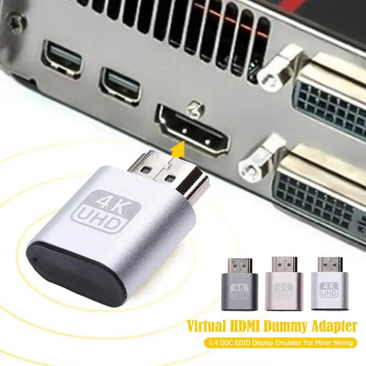 Adaptador HDMI Dummy Load con EDID - Emulador de Pantalla - Image 12