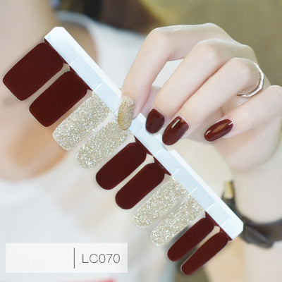 Calcomanías de Uñas Degradado Color Puro - Seguras para Embarazadas y Niños - Image 11