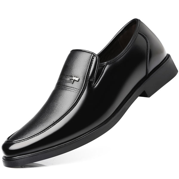Zapatos de Cuero para Hombre Casual Negocios con Suela Flexible