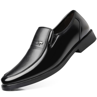 Zapatos de Cuero para Hombre Casual Negocios con Suela Flexible - Image 2