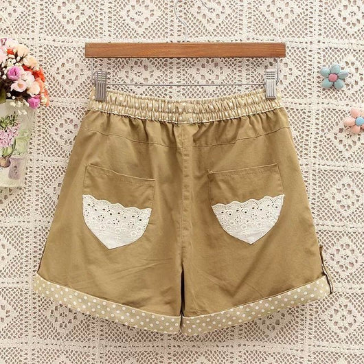 Pantalones de Algodón y Lino con Bordado Japonés para Mujer - Image 16