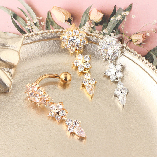 Piercing Ombligo Elegante - Joyería Umbilical Estilo Europeo - Image 9