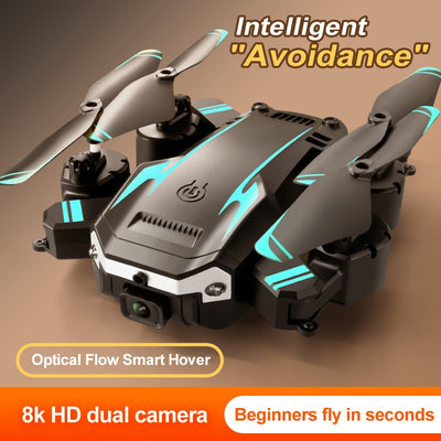 Dron Inteligente 8K con Evasión de Obstáculos y Diseño Plegable - Image 3