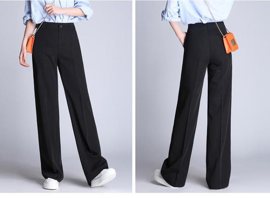 Pantalón de Vestir Recto Ancho - Elegancia Casual - Image 2