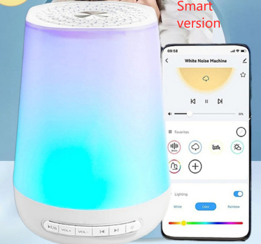 Lámpara de Luz Táctil Multicolor con Sonidos Relajantes para Dormir - Image 6
