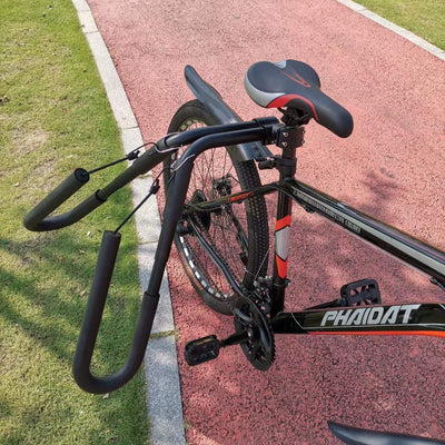 Soporte de Pared para Tabla de Surf y Bicicleta Negro