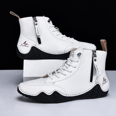 Botas Altas Artesanales para Hombre - Estilo Casual y Cómodo - Image 39