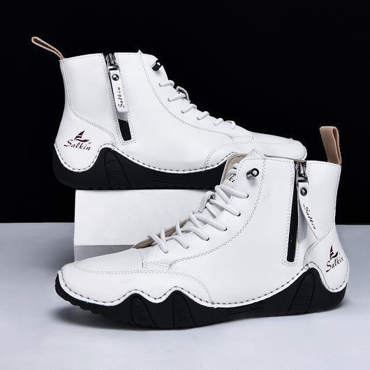 Botas Altas Artesanales para Hombre - Estilo Casual y Cómodo - Image 39
