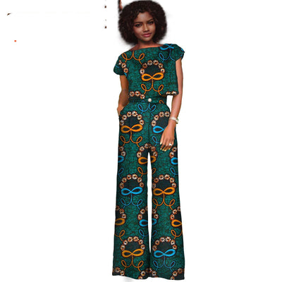 Conjunto Casual para Dama en Algodón con Estampado Batik - Image 9