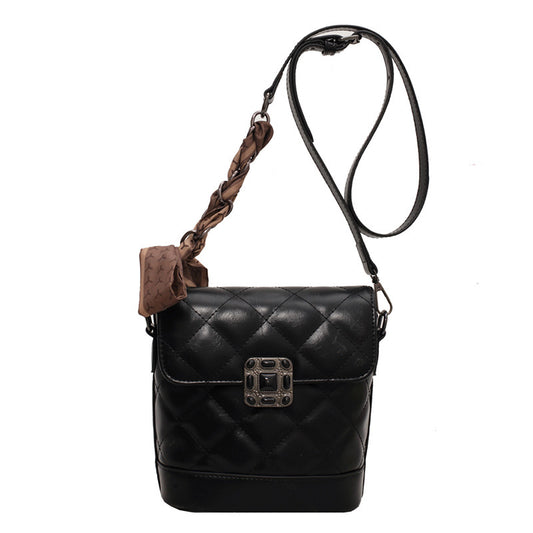 Bolso Bucket Retro con Textura Occidental para Mujer - Image 2