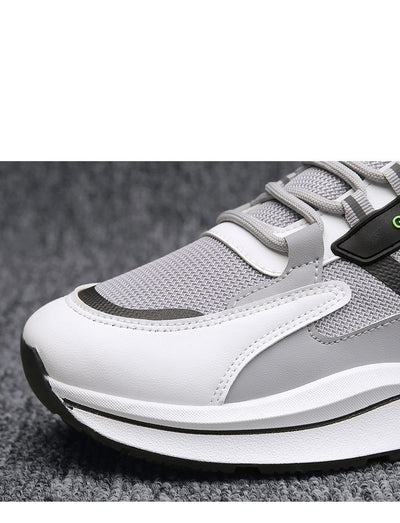 Zapatos Deportivos Elevadores con Malla Transpirable y Suela Gruesa para Hombre - Image 17