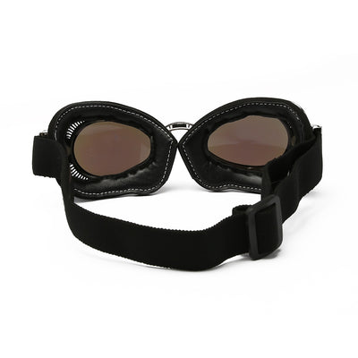 Gafas Protectoras Retro para Motocicleta - Estilo Piloto Harley con Protección Reflectante - Image 24
