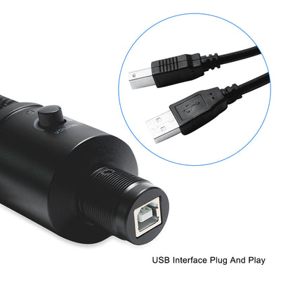 Micrófono Profesional para Streaming en Vivo - Conexión por Cable para Computadora y Celular - Image 10