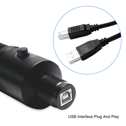 Micrófono Profesional para Streaming en Vivo - Conexión por Cable para Computadora y Celular - Image 10