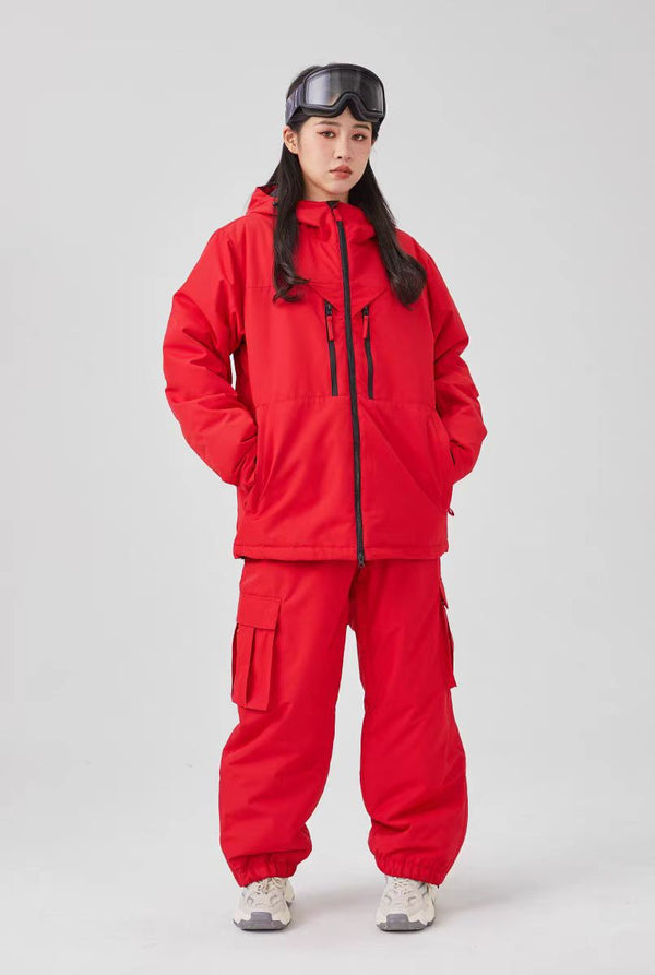 Conjunto Deportivo Acolchado Impermeable Holgado - Image 3