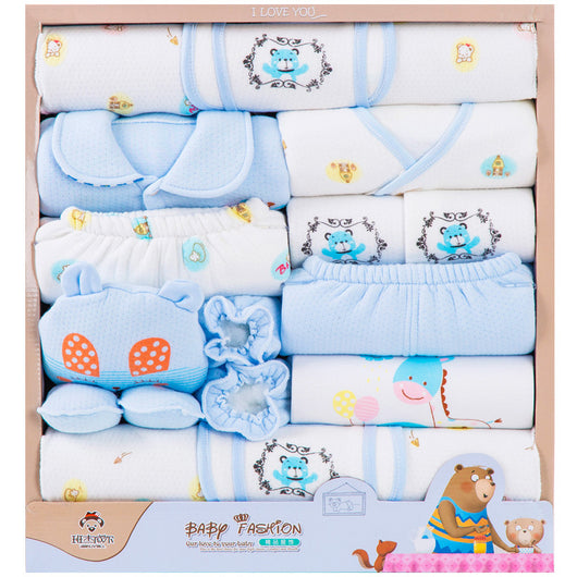 Set de 18 Piezas de Ropa de Algodón para Recién Nacido - Image 29