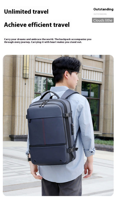 Mochila Ejecutiva de Compresión Inteligente Premium - Image 11