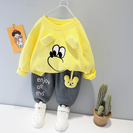 Conjunto Deportivo Infantil con Diseño Cartoon - Pantalón y Manga Larga - Image 14
