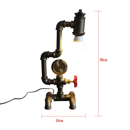 Lámpara Vintage Tubo Industrial LED con Diseño Retro en Hierro Forjado - Image 11