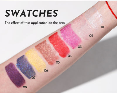 Paleta de 8 Colores: Sombras y Brillos Labiales Resistentes - Image 35