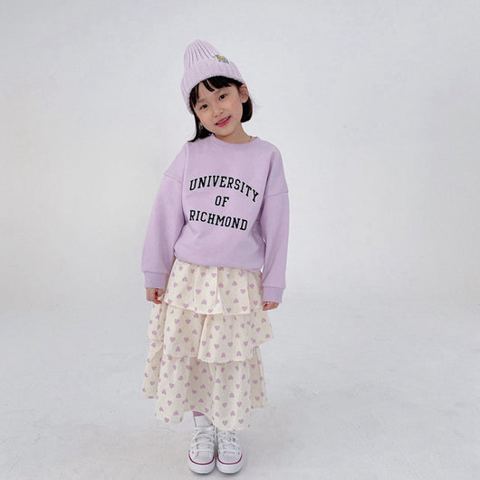 Sudadera Infantil Cuello Redondo con Alfabeto Brillante - Image 16