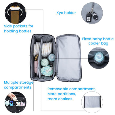 Bolsa Organizadora Grande para Carrito de Bebé - Image 23