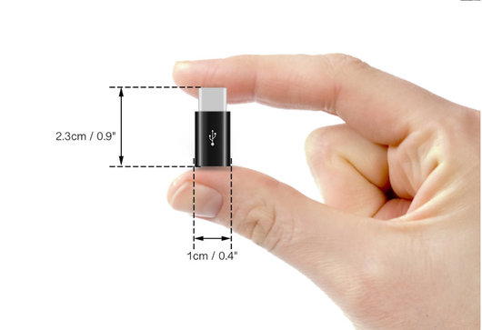 Adaptador Micro USB a Type-C con Función OTG y Transmisión de Datos - Image 6