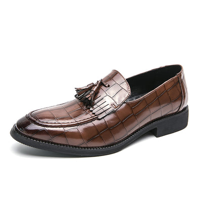 Zapatos de Cuero Estilo Británico con Punta Aguda - Cómodos y Elegantes - Image 5