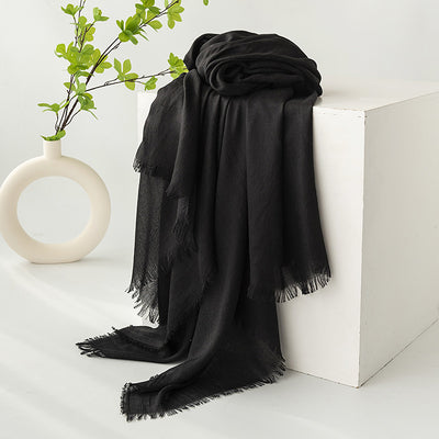 Pañuelo de Algodón y Lino Verano - Protección Solar Elegante - Image 41