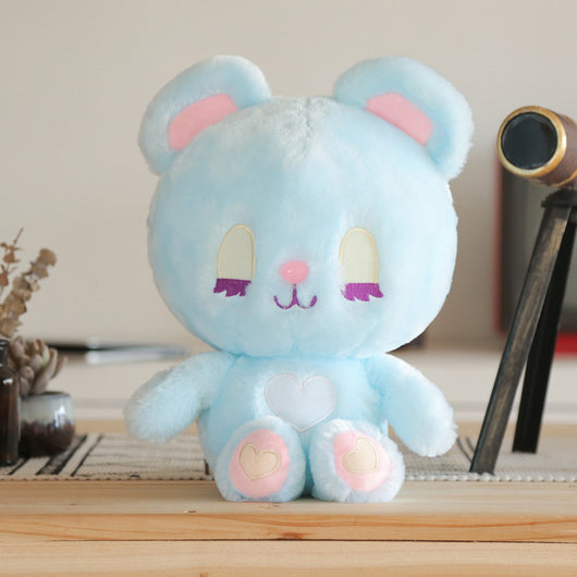 Osito y Conejito de Peluche Colores Pastel - Image 3