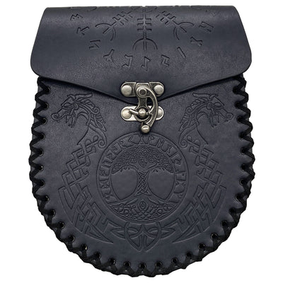 Bolsa Medieval Estilo Vikingo para Cintura - Monedero Vintage Artesanal - Image 4