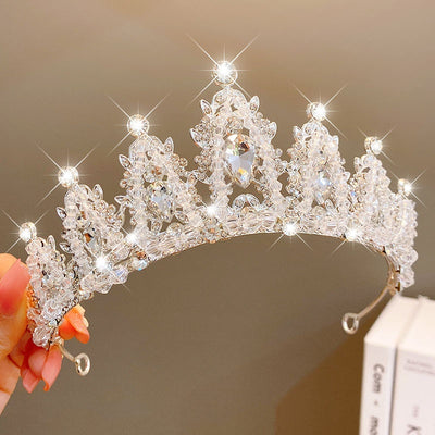 Corona Tiara para Niñas con Clip de Pelo - Accesorio de Princesa - Image 28