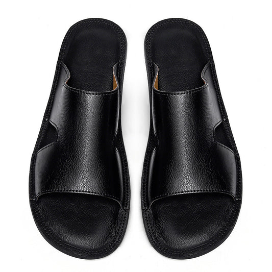 Pantuflas de Cuero para Hombre con Suela Antideslizante y Desodorante - Image 2