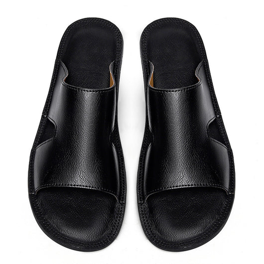 Pantuflas de Cuero para Hombre con Suela Antideslizante y Desodorante - Image 2