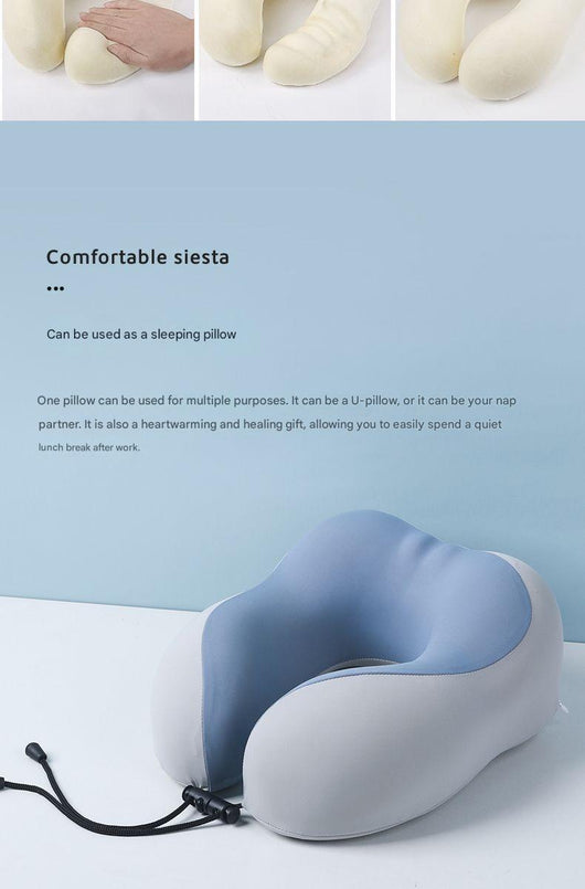 Almohada Cervical en Forma de U con Espuma Viscoelástica y Tecnología de Enfriamiento - Image 13