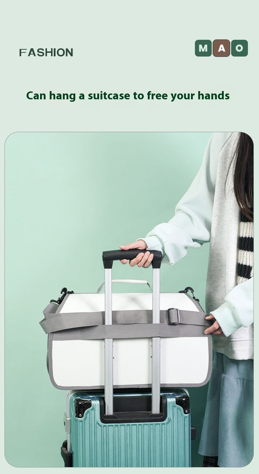 Bolsa Transportadora para Gatos Grande con Soporte y Amplia Capacidad - Image 14