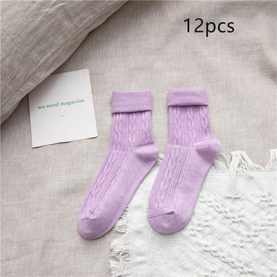 Calcetines Cálidos de Algodón Japonés Premium - Image 17