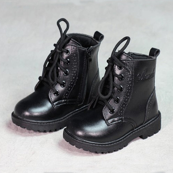 Botas de Cuero para Niño Primavera y Otoño - Rendimiento y Comodidad