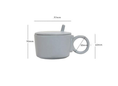 Taza Morandi con Tapa - Diseño Creativo y Funcional - Image 7