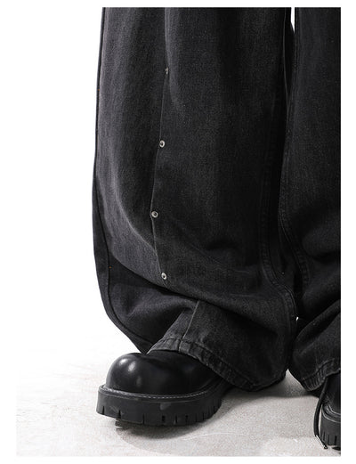 Pantalones Vaqueros Rectos Vintage Estilo Americano con Acabado Desgastado - Image 16