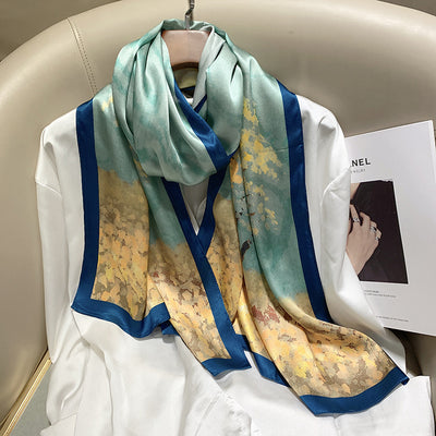 Pañuelo de Seda Hangzhou Premium Largo - Image 7