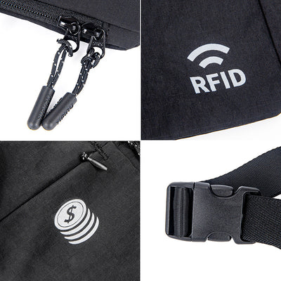 Riñonera Deportiva Impermeable con Bloqueo Antirrobo - Image 2