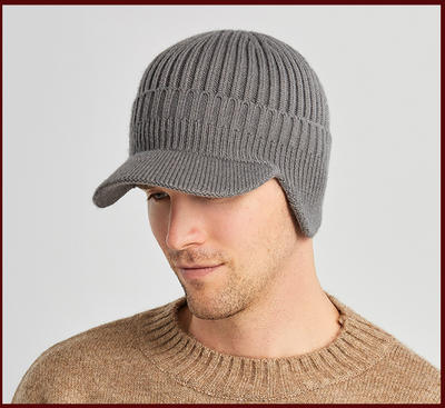 Gorro Tejido de Abrigo para Otoño e Invierno - Protección de Oídos - Image 7