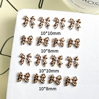 Accesorios de Uñas con Moño Leopardo Maillard - Image 6