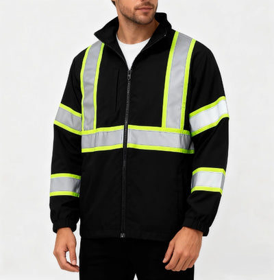 Ropa de Trabajo Impermeable Reflectante Night Black Soft Shell - Image 15