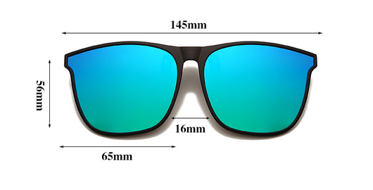 Gafas de Sol Polarizadas con Clip Adaptable - Lentes de Color Cambiante - Image 6