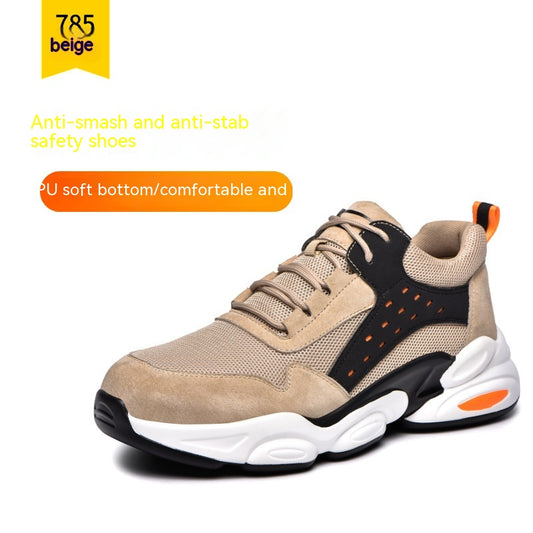 Zapatos de Seguridad Laboral con Suela Blanda Transpirable - Protección Antiaplastamiento y Antipunción - Image 2