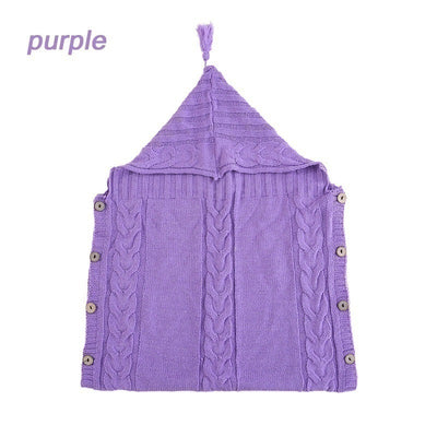 Saco de Dormir Infantil con Gorro de Borlas y Botones de Madera - Image 21