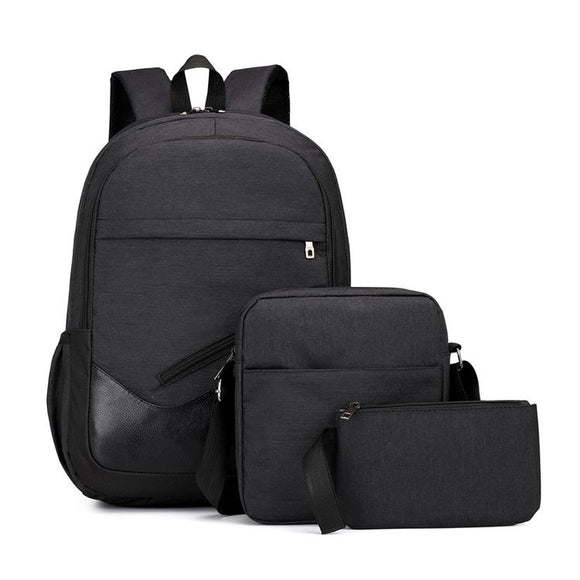 Mochila Universitaria de Tres Compartimentos para Estudiantes